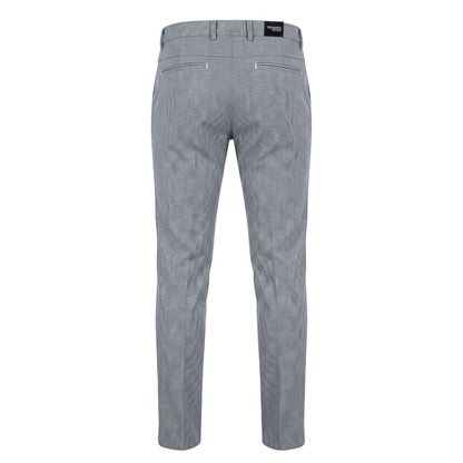 Trussardi Jeans Blue Flax Men Pant