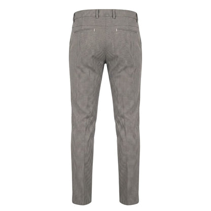 Trussardi Jeans Brown Flax Men Trousers