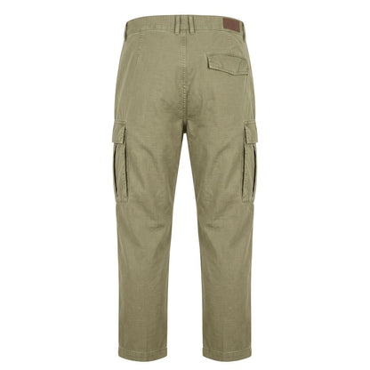 Trussardi Jeans Green Cotton Men Pants