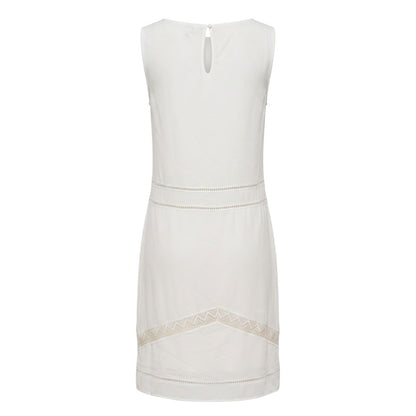 Trussardi Jeans White Polyester Women Dress