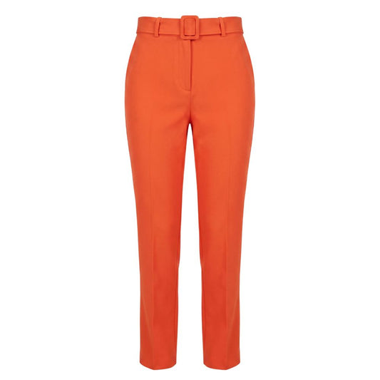 Trussardi Orange Viscose Women Pants