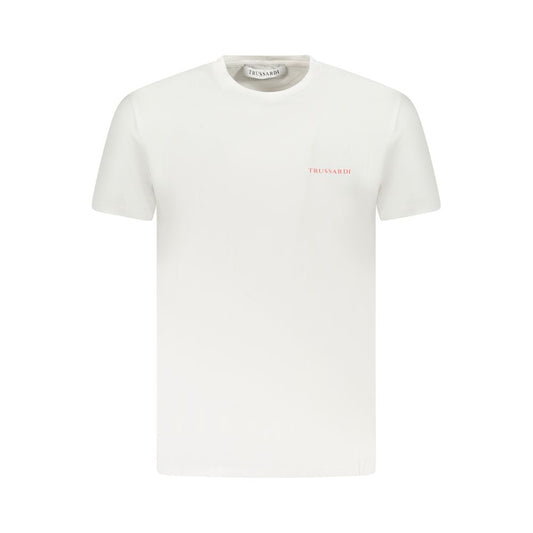 Trussardi White Cotton Men's T-Shirt