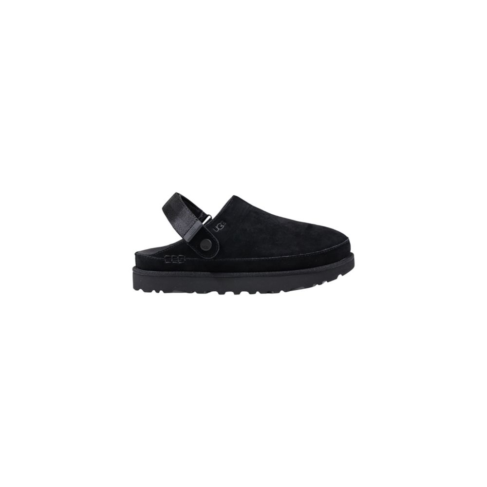 UGG Black Recycled Polyester Platform Pumps