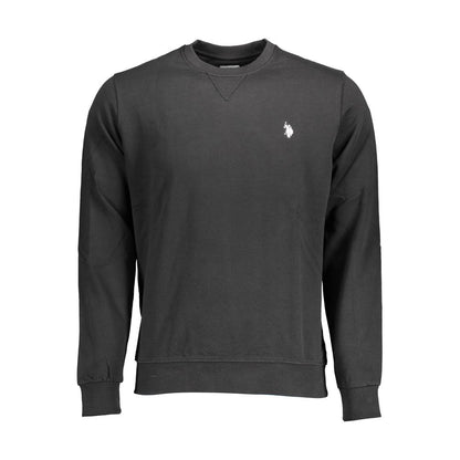 U.S. POLO ASSN. Black Cotton Sweater