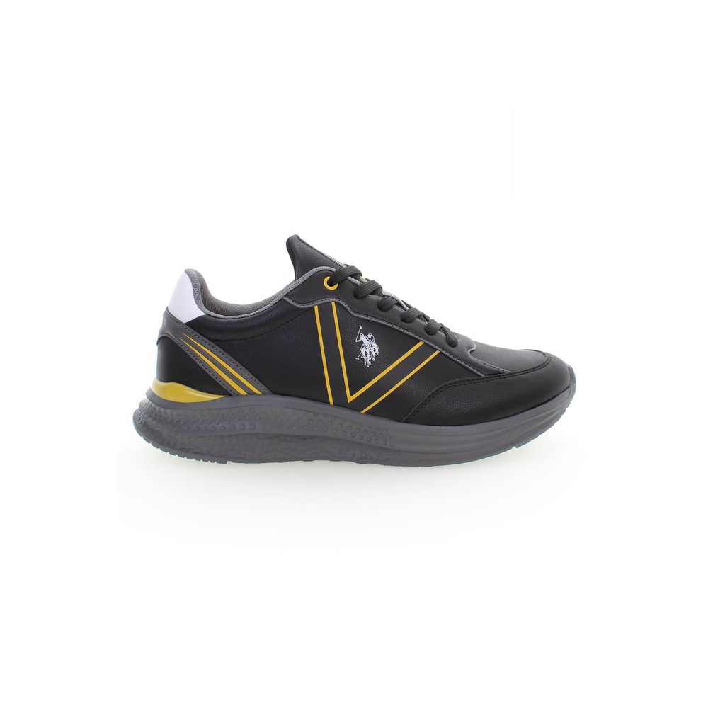 U.S. POLO ASSN. Black Polyester Sneakers