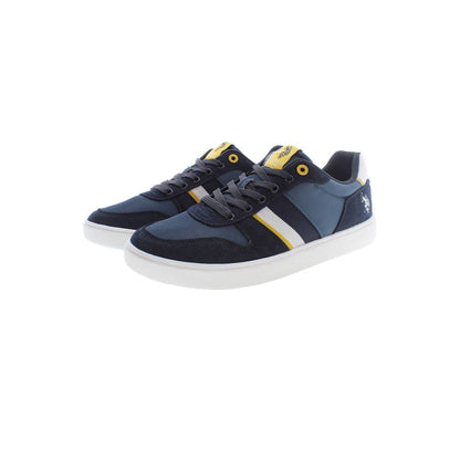 U.S. POLO ASSN. Blue Polyester Men Sneakers