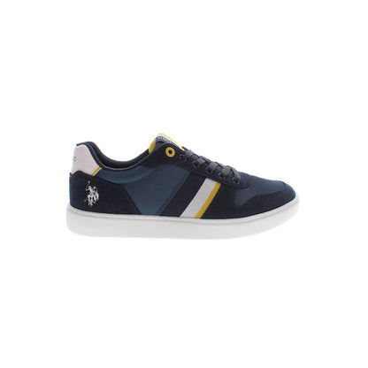 U.S. POLO ASSN. Blue Polyester Men Sneakers
