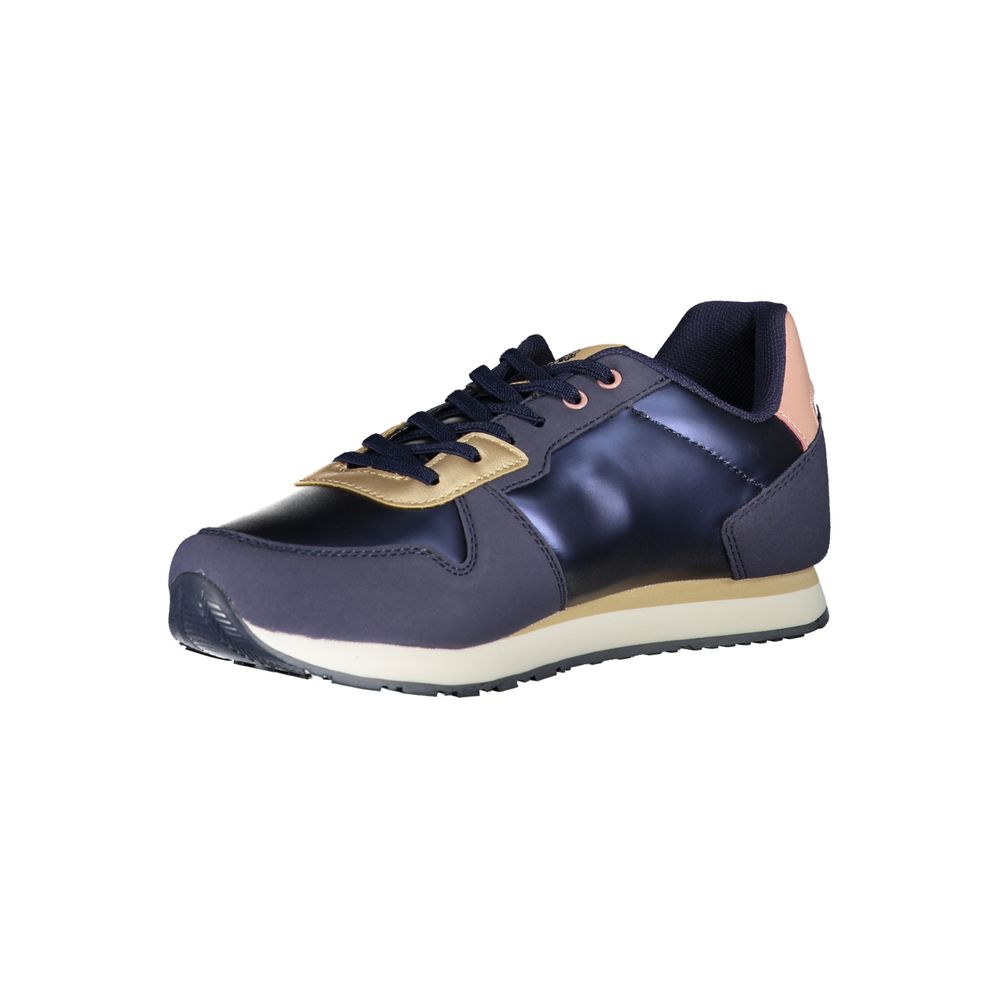 U.S. POLO ASSN. Blue Polyester Sneakers