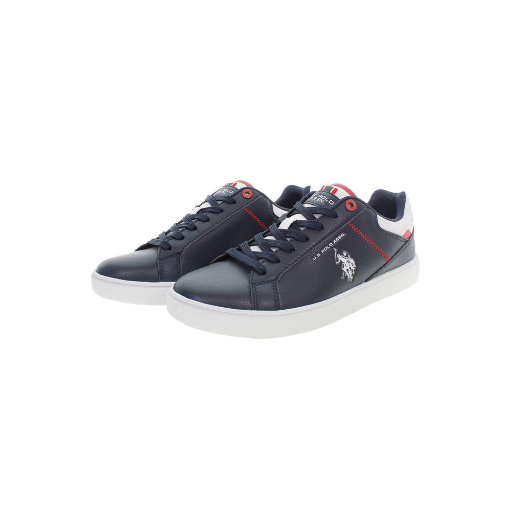 U.S. POLO ASSN. Blue Polyester Sneakers