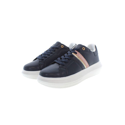 U.S. POLO ASSN. Blue Polyester Sneakers
