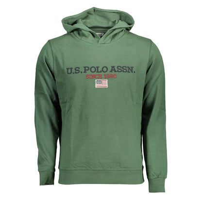 U.S. POLO ASSN. Green Cotton Sweater