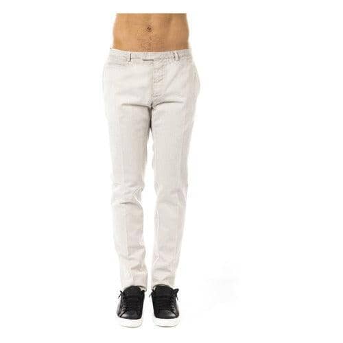 Uominitaliani Hvid Herre Bukser & Jeans (Lagersalg)-Modeoutlet