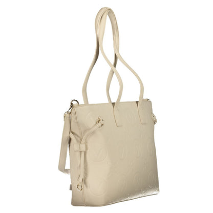 Valentino Bags Beige Polyethylene Handbag