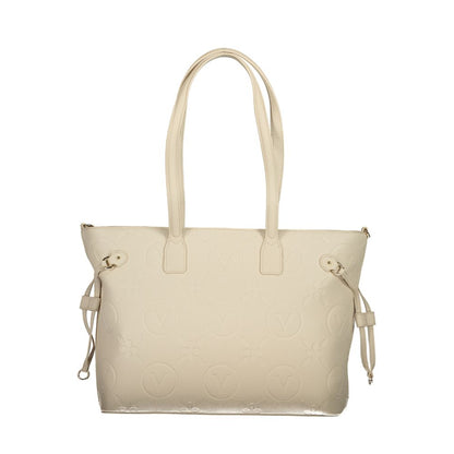 Valentino Bags Beige Polyethylene Handbag