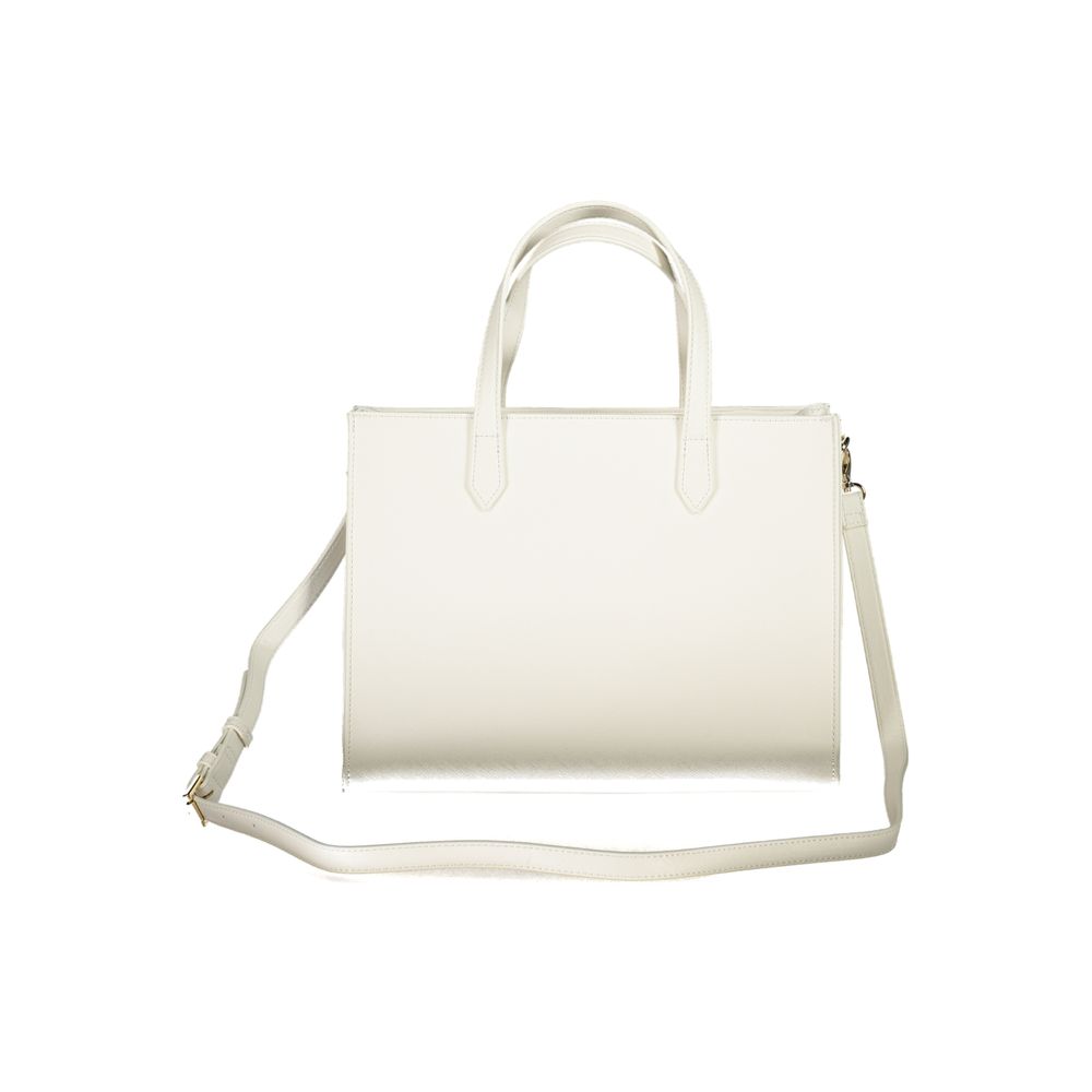 Valentino Bags White Polyethylene Handbag