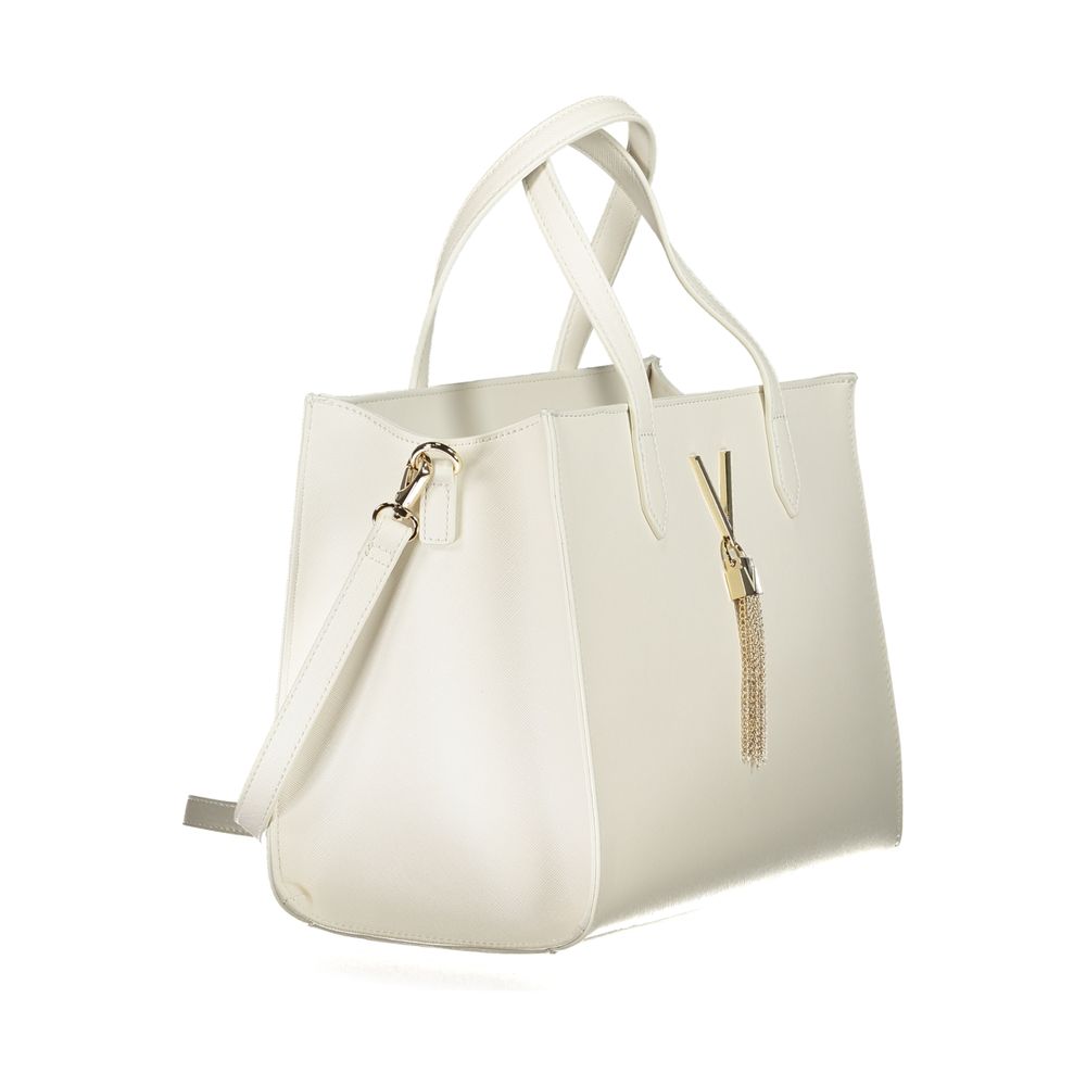 Valentino Bags White Polyethylene Handbag