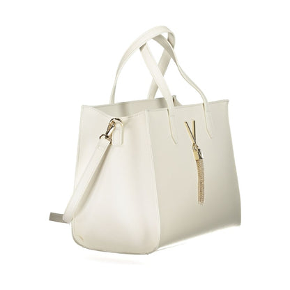 Valentino Bags White Polyethylene Handbag