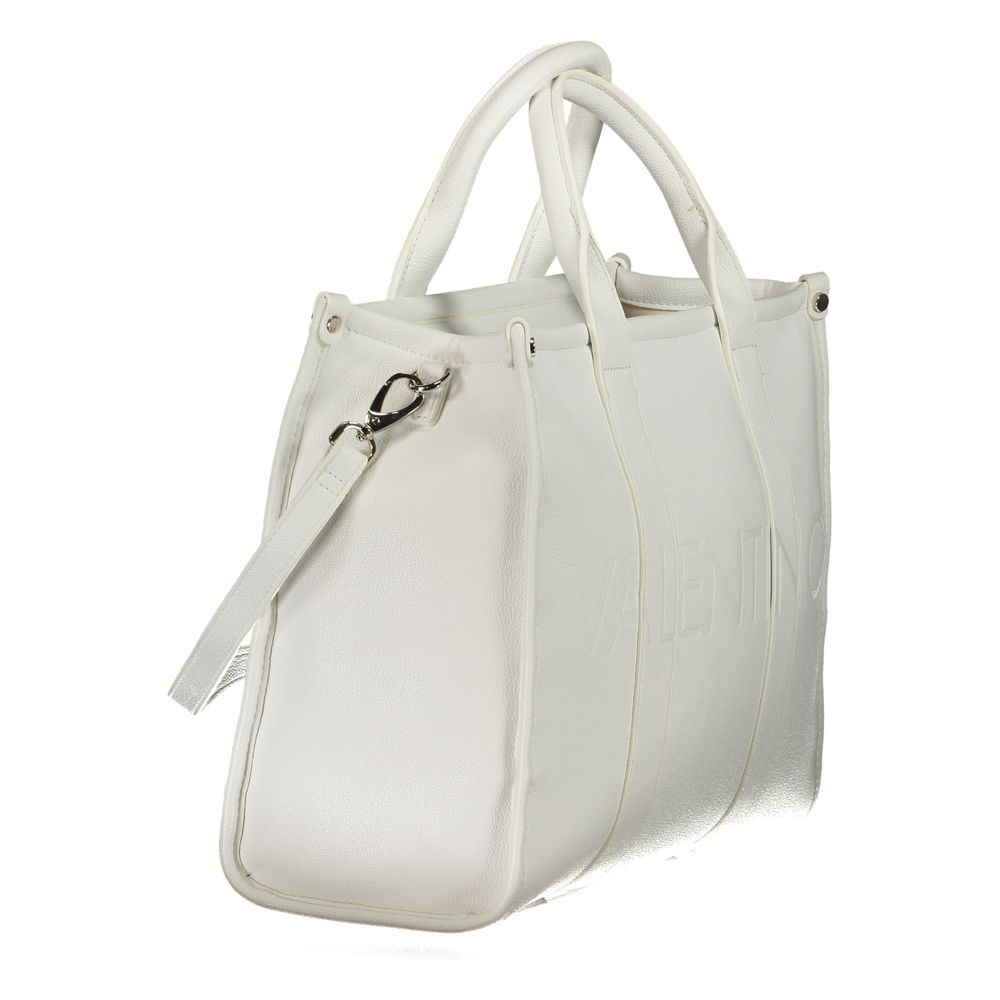 Valentino Bags White Polyethylene Handbag