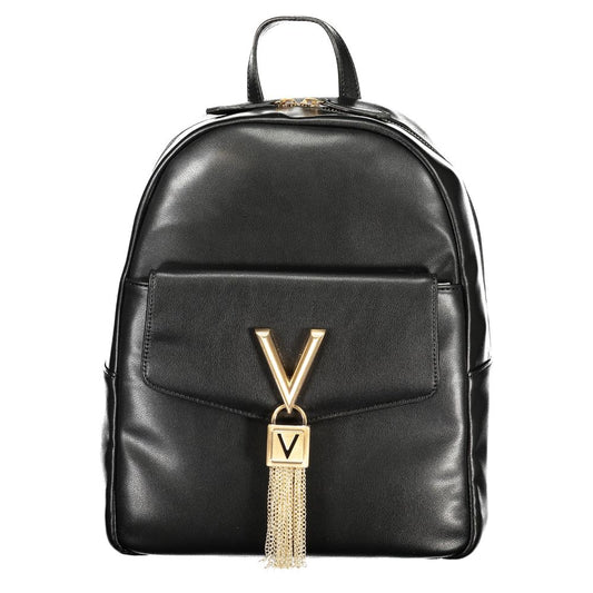 Valentino Black Polyurethane Women's Backpack
