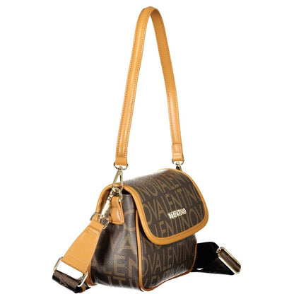 Valentino Brown Polyurethane Women's Bag