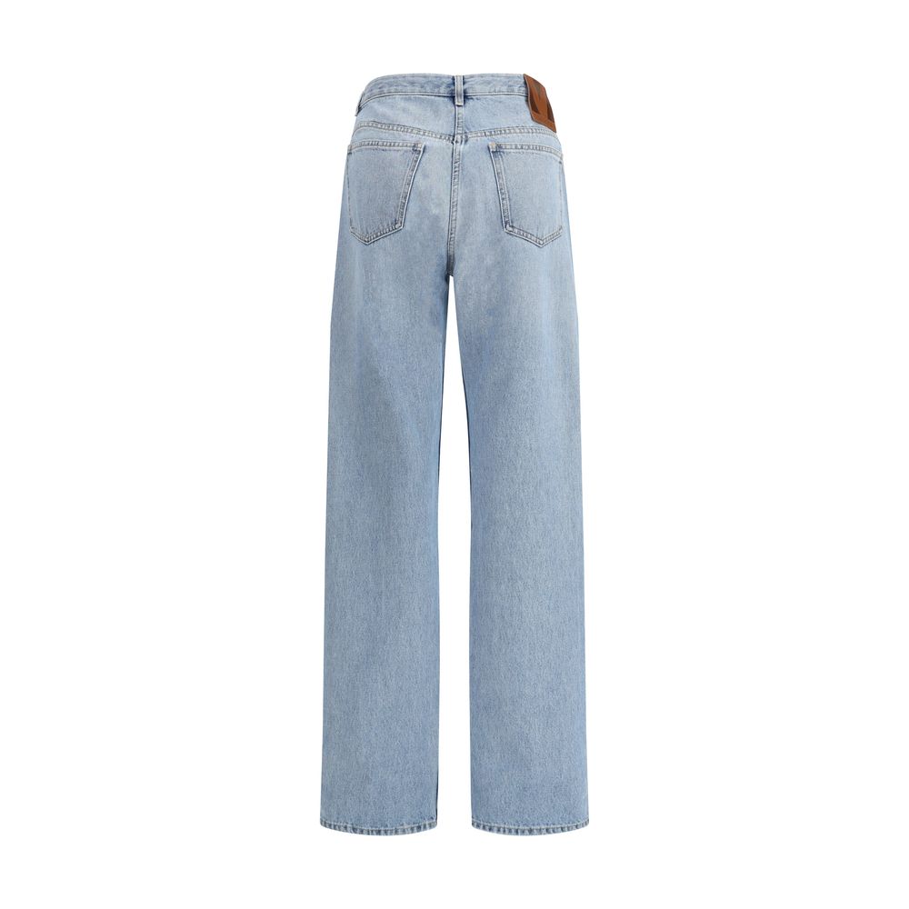 Valentino Cotton Five-Pocket Jeans