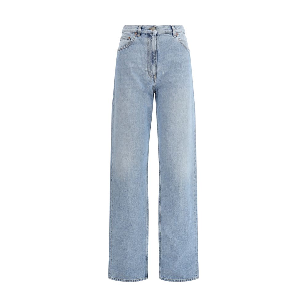 Valentino Cotton Five-Pocket Jeans