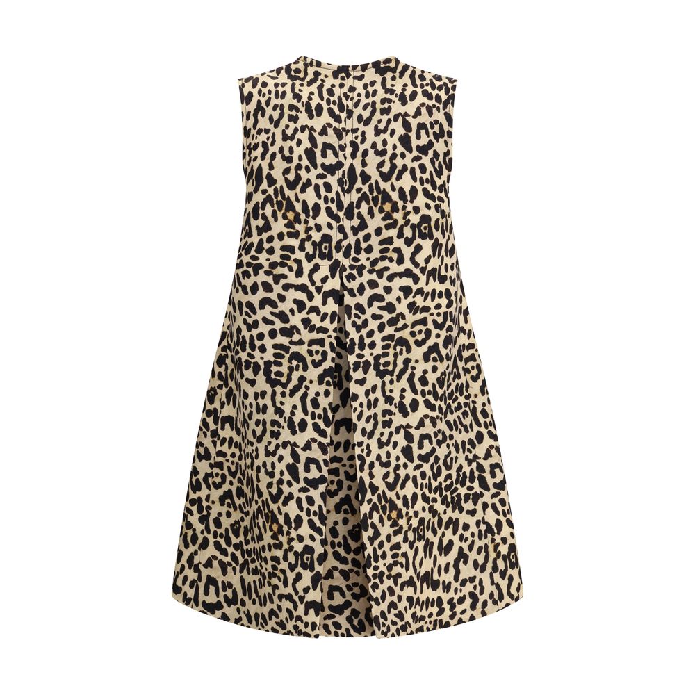 Valentino Leopard-print long Vest