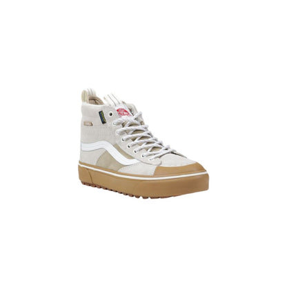 Vans Beige Leather Sneakers