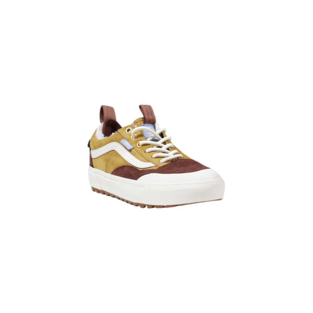 Vans Beige Leather Sneakers