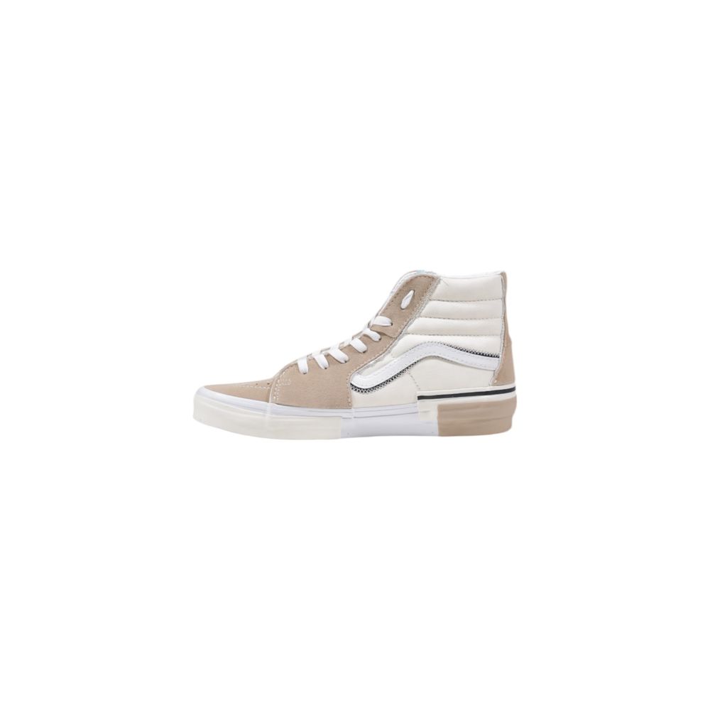 Vans Beige Leather Sneakers
