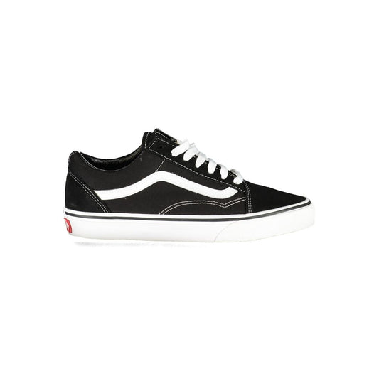 Vans Black Leather Men Sneakers