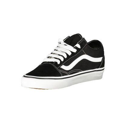 Vans Black Leather Women Sneakers
