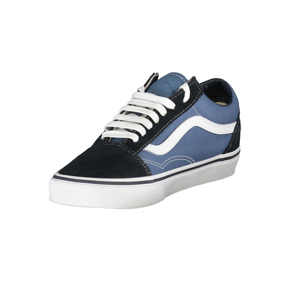Vans Blue Leather Men Sneakers
