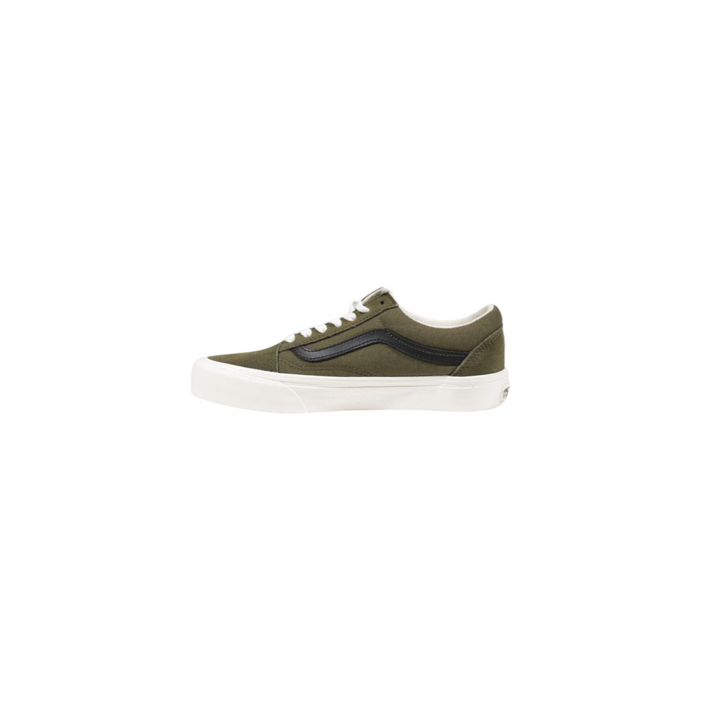 Vans Green Leather Sneakers