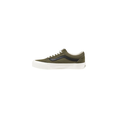 Vans Green Leather Sneakers