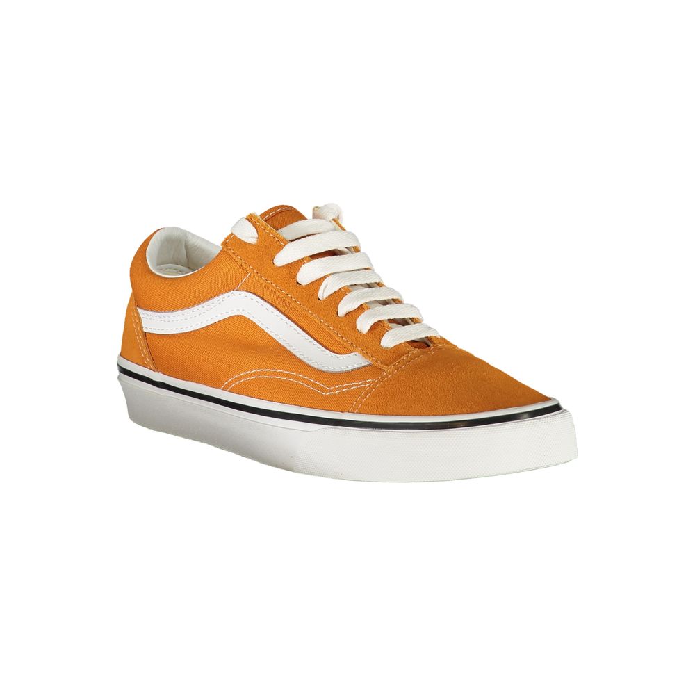 Vans Orange Polyester Sneakers