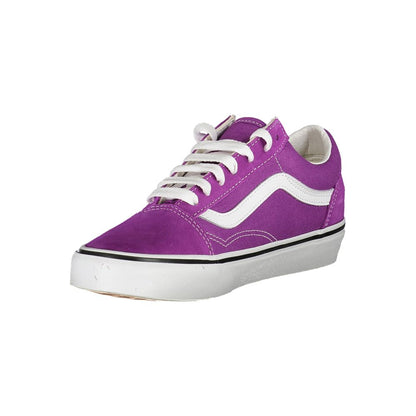 Vans Purple Polyester Sneakers
