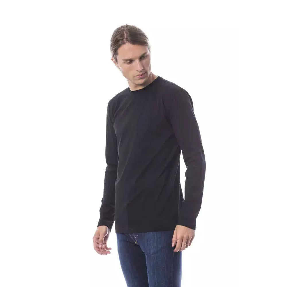 Verri Black Cotton Men T-Shirt