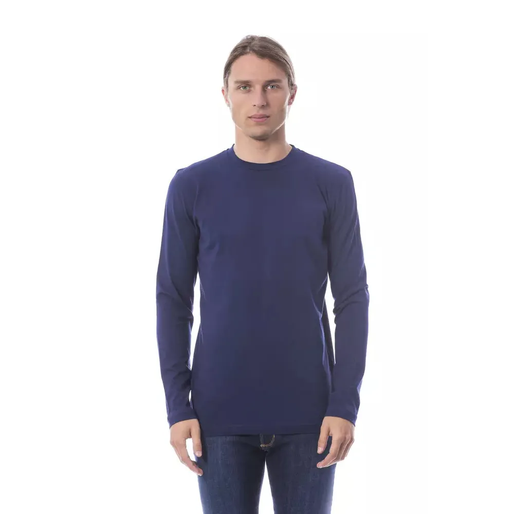 Verri Blue Cotton Men T-Shirt