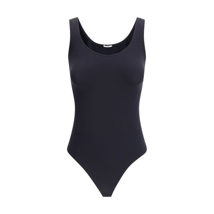 Wolford Black Polyamide Bodysuit