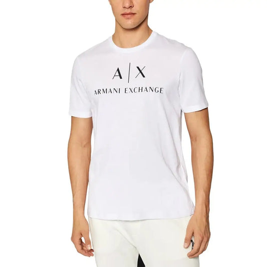 Armani Exchange White Cotton Clothing - IT54/XXL - T-shirts