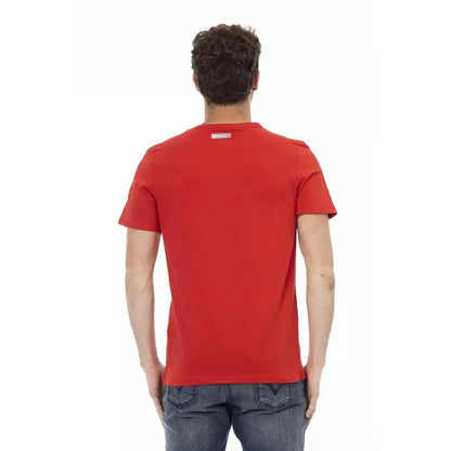 Bikkembergs Red Cotton Men T-Shirt