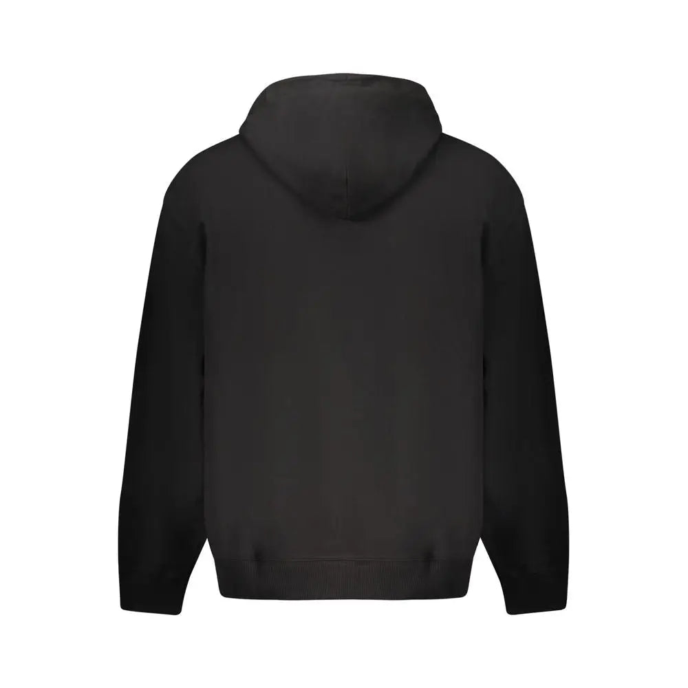 Calvin Klein Black Cotton Men’s Sweatshirt - XXL - Sweatshirts