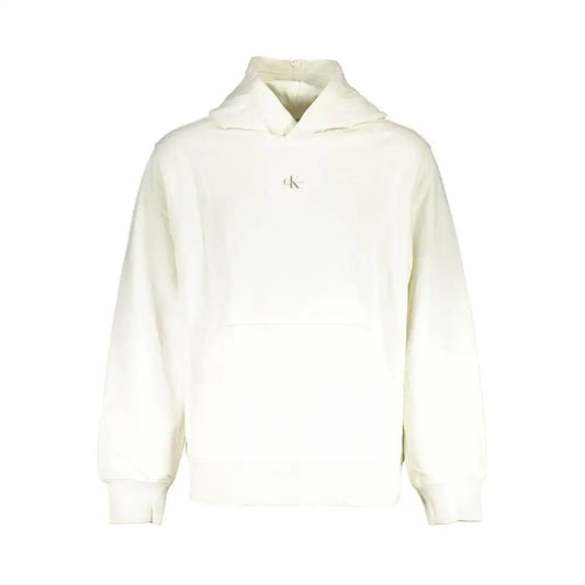 Calvin Klein White Cotton Men Sweater - Sweaters