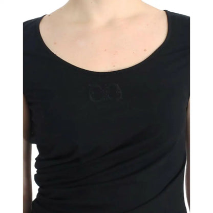 Cavalli Black Cotton Top
