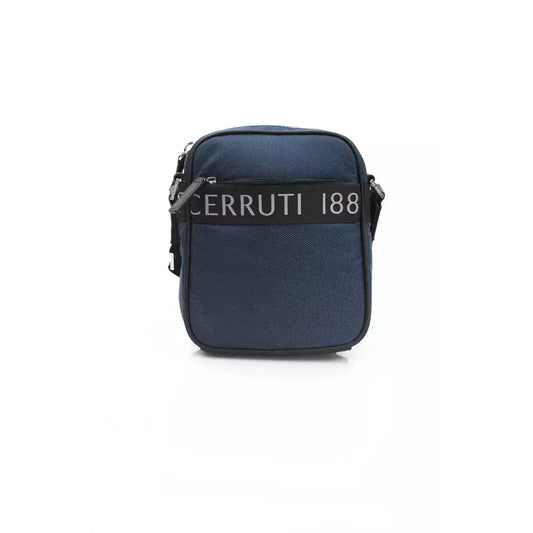Cerruti 1881 Blue Leather Women Crossbody Bag