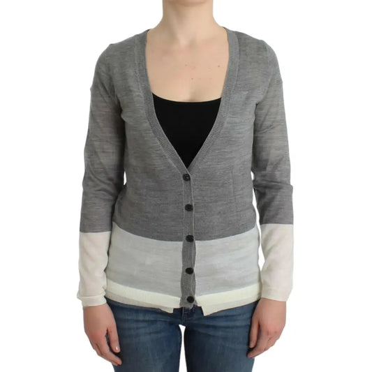 Costume National Gray lightweight cardigan