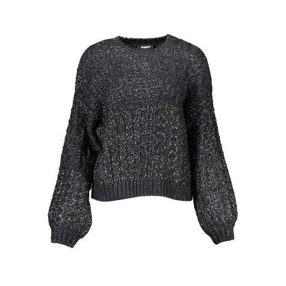 Sort sorte sweater fra Desigual, 100% originale brands i outlet mærkevarer
