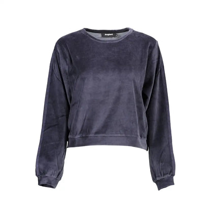 Desigual Blue Cotton Women Sweater - Sweaters