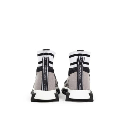 Dolce & Gabbana Black Fabric Sneakers